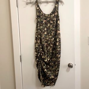 Zara maxi print dress size XS